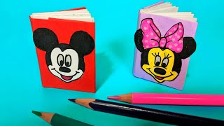 DIY MINI NOTEBOOKS ONE SHEET OF PAPER  Cute DIY Back To School [upl. by Seda]