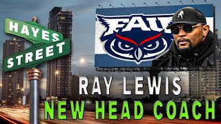 Ray Lewis FrontRunner for FAU Head Coach Major Impact on College Football  HayesStreet [upl. by Daye]