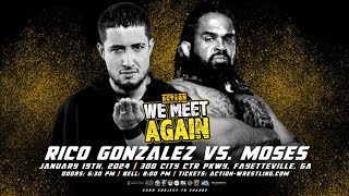 FREE MATCH Rico Gonzalez v Moses from ACTION Wrestling [upl. by Damha310]