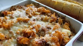 Cheesy Bolognaise Pasta Bake [upl. by Portie561]