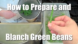 How To Prep and Blanch Green Beans [upl. by Ann-Marie]