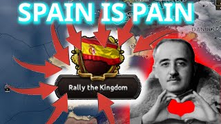 FRANCO TRIES HIS BEST  A2Z KaiserreichDUX Kingdom of Spain [upl. by Yahsal]