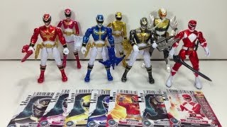 Review 4quot Metallic Force Power Rangers Power Rangers Megaforce [upl. by Tawnya]