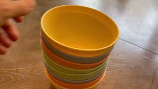 Nook Theory Wheat Straw Bowls 26 Oz Cereal Bowls Sets 8 Unbreakable Dinnerware Review [upl. by Rosner]