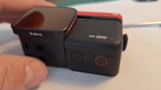 DIY How to fit ND filter on Insta360 ONE RS [upl. by Dasha]