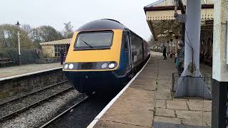 HST Class 43 departing Ramsbottom [upl. by Menard]