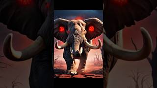 Realistic hybrid elephant  rhion animals hybrid hybrids shorts [upl. by Idolah357]