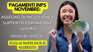 Pagamenti INPS Novembre 📅 Tutto Quello che Devi Sapere [upl. by Enorel479]