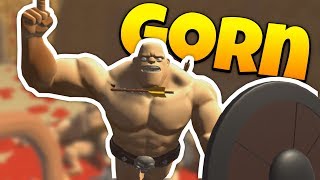 GORN  The Bowmaster  Lets Play GORN Gameplay  HTC Vive VR Game [upl. by Fremont507]