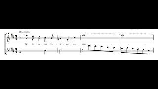 GIOVANNI LEGRENZI Se tu sarai felice PDF SCORE [upl. by Meunier957]