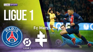 PSG vs Metz  LIGUE 1 HIGHLIGHTS  12202023  beIN SPORTS USA [upl. by Judi703]