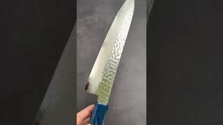 Sakai Takayuki Saiseki VG10 Gyuto DamascusTsuchime 210mm [upl. by Gorlin818]