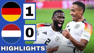 ⚪️Germany vs Netherlands 10 Extended HIGHLIGHTS  UEFA Nations League [upl. by Mclain]