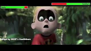 The Incredibles vs Soldiers with healthbars [upl. by Marco]