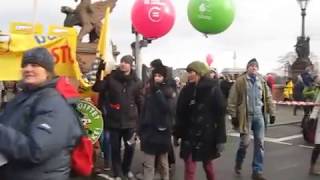 Bauern Demo Wir haben es satt Berlin 2018  Farmers Frustration [upl. by Skylar610]