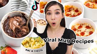 I Tried Viral Mug Recipes ☕️ [upl. by Hairu]