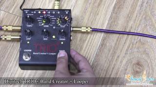 รีวิว Review Digitech TRIO Band Creator  Looper by CT Music Shop [upl. by Shel]