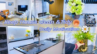 How to keep clean🍃 and tidy house tips how to motivate yourself desi Family 🌸🇯🇵 [upl. by Farrow482]