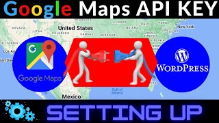 Google map API key এর সাথে WordPress এর সহজে সেটিং করুন  Google Map API Key with WordPress Setup [upl. by Zampardi]