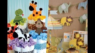 Ideas para baby shower de niño con temática de animalitos [upl. by Anette385]