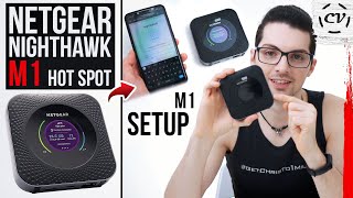 Netgear Nighthawk M1 Setup With Smartphone [upl. by Idnahc]