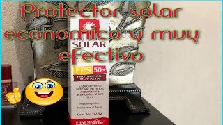 recomendando protector solar de pharmalife bueno y muy economico [upl. by Corkhill]