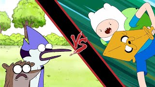 Mordecai amp Rigby vs Finn amp Jake  Trailer [upl. by Andriette]