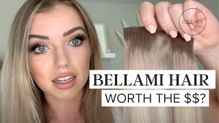 BELLAMI HAIR Worth the Money [upl. by Ylrebmik878]