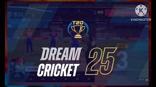 dream cricket gameplay telugu T20 [upl. by Minny]