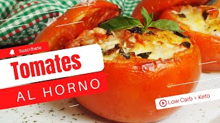 RECETA 🍅 TOMATES RELLENOS al horno [upl. by Anairt116]