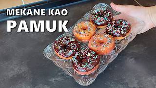 NAJBOLJI RECEPT za Americke krofneMEKANE KAO PAMUKAmericke krofniceDonuts [upl. by Marder]