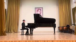 Augustas Kazakevič 1st INTERNATIONAL ILZE GRAUBIŅA PIANO COMPETITION [upl. by Ydnolem]