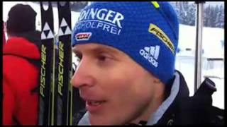 Biathlon Interview mit Andreas Birnbacher 08012012 [upl. by Akinihs]