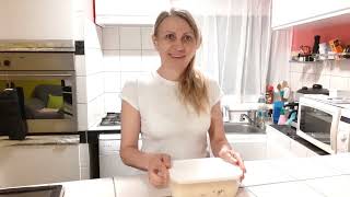 Easy Sourdough White bread baking with pasta madre  Erika Szatmari english v [upl. by Assilaj302]