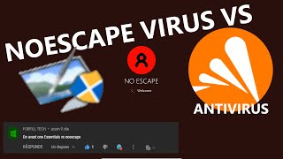 NoEscape Virus VS Avast Essential One Antivirus [upl. by Apthorp]