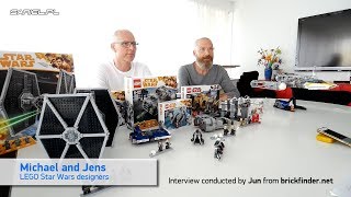 LEGO Star Wars Designers Interview 2018 [upl. by Nellad762]