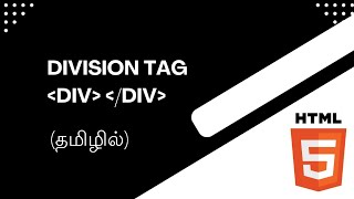 DIV TAG 📐 EXPLANATION TUTORIAL FOR BEGINNERS 💻 IN TAMIL🚀 codewithaswin html html5 division yt [upl. by Garaway829]