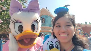 I met Daisy Duck in Disneyland Toontown at August 2023 [upl. by Hayashi686]