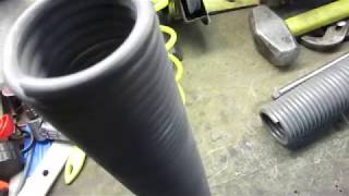 How to Install EZ SET Torsion Springs on a garage door [upl. by Emilie]