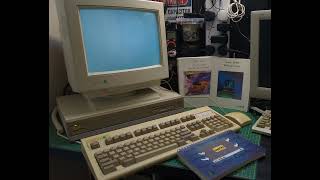 Acorn Archimedes A4000S 1992 Booting RISC OS 3 [upl. by Dorraj263]