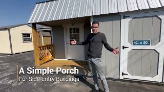 The Lofted Barn with a Side Porch Package [upl. by Rosella]