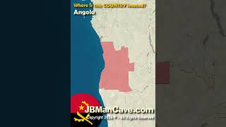 Where is ANGOLA located in the World JBManCavecom Shorts [upl. by Streeter702]