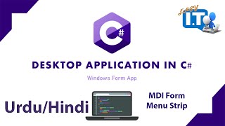 C Windows Forms Tutorial MDI Form amp Menu Strip Implementation for Desktop ApplicationsUrduHindi [upl. by Yelsew264]