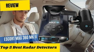 Review Escort MAX 360 MKII Radar and Laser Detector Bluetooth Enabled 2024 [upl. by Meyer910]