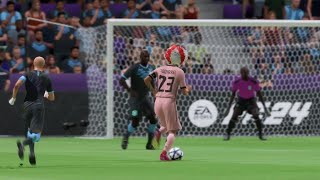 Satisfying trivela sneaks in the top corner  FC 24 Clubs [upl. by Kenwrick338]