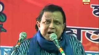 Mithun mentions ABP AnandaNielsen survey is his speech at a TMC poll rally [upl. by Mendoza]