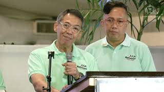 Chel Diokno leads reelectionist partylist group Akbayan in filing its CONA [upl. by Arette]