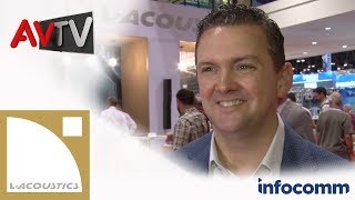 LAcoustics’ Jeff Rocha presents Syva Segment Source at InfoComm  AVTV On Demand [upl. by Odrahcir59]