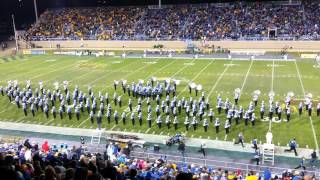 Pride of the Dakotas Marching Band Halftime Show [upl. by Hayimas]