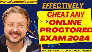 How do I cheat on a Proctored Exam Proctored Exam Cheating Tips amp Tricks 2024 [upl. by Aivekal388]